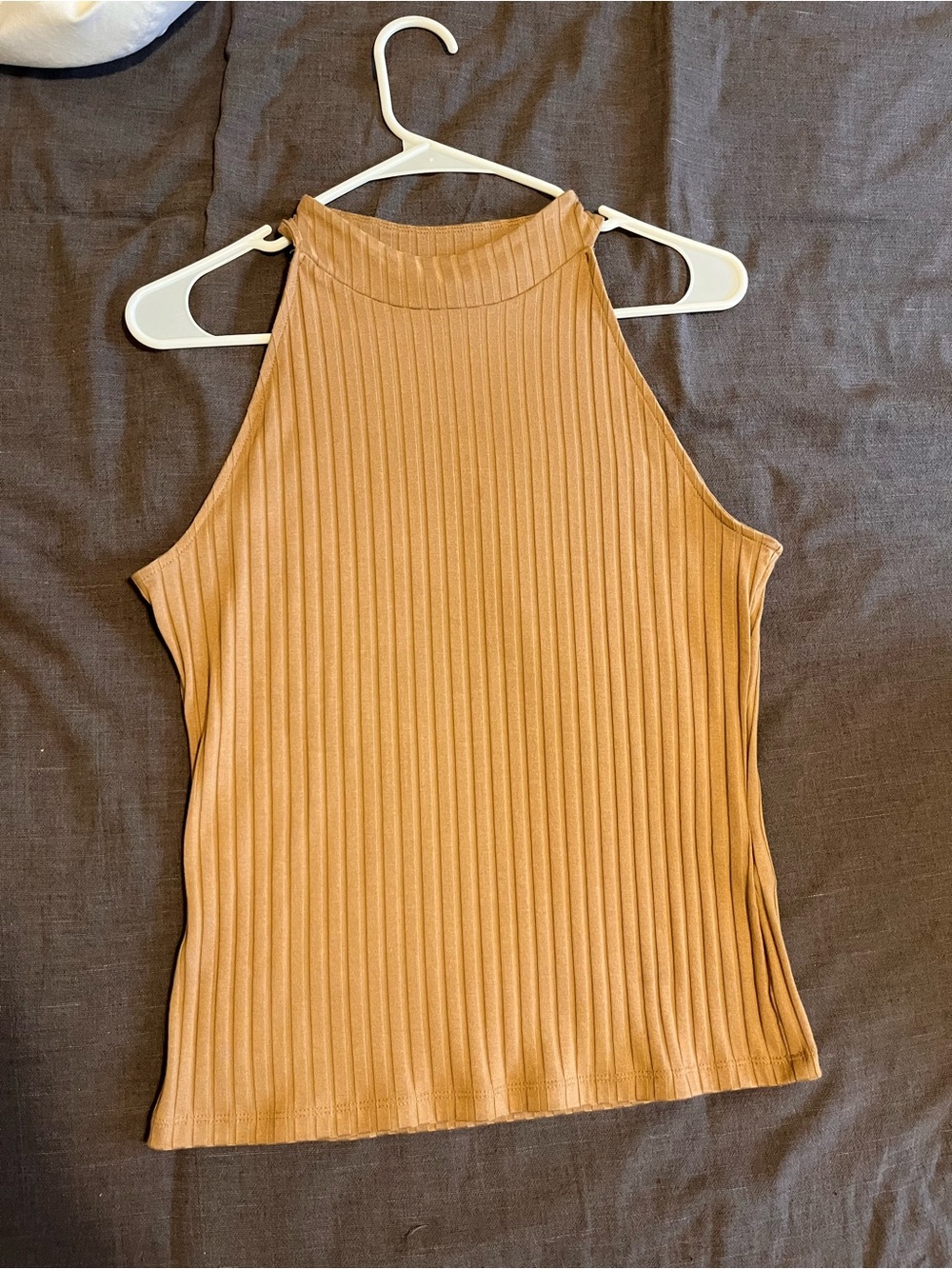 High neck tank top - Banana republic - Camel - Medium